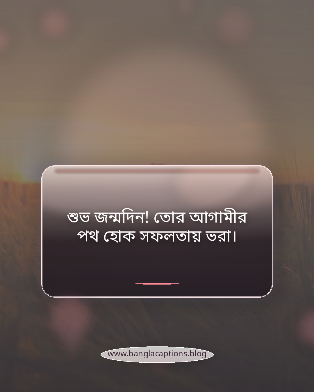 শুভ জন্মদিন! তোর আগামীর পথ হোক সফলতায় ভরা। - বন্ধুর জন্য শুভ জন্মদিন স্ট্যাটাস