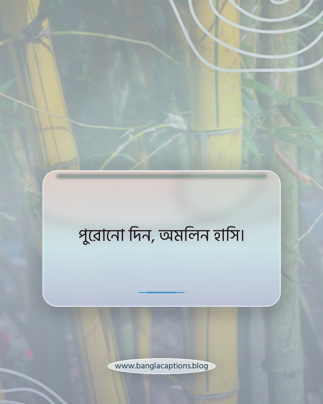 পুরোনো দিন, অমলিন হাসি। - ছোট ও সংক্ষিপ্ত স্মৃতিচারণ ক্যাপশন
