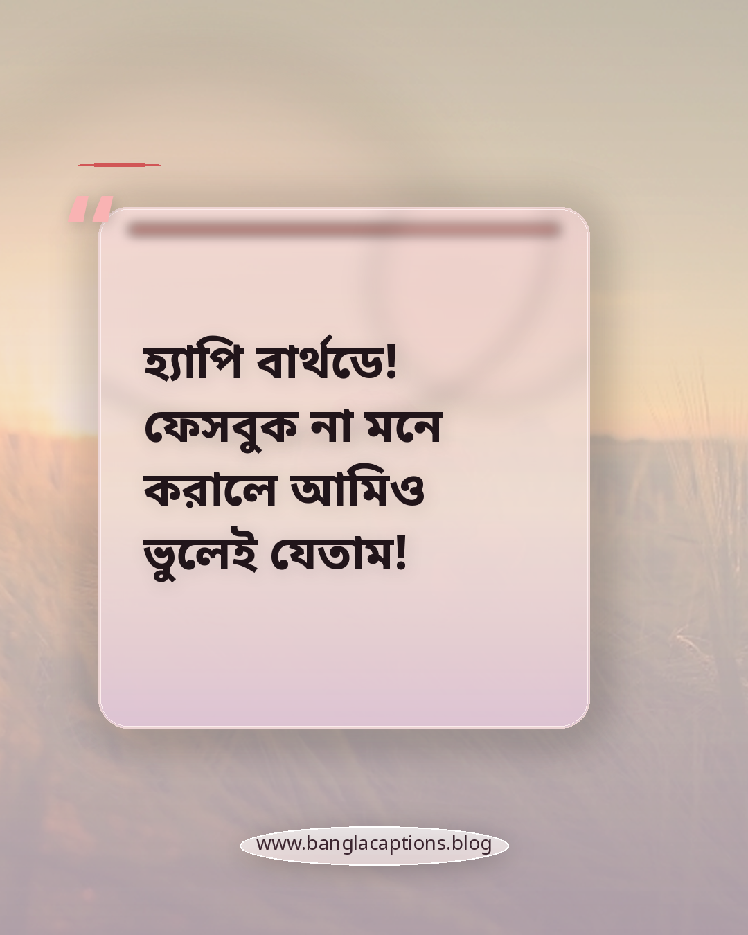 হ্যাপি বার্থডে! ফেসবুক না মনে করালে আমিও ভুলেই যেতাম! - মজার ও ফানি জন্মদিন স্ট্যাটাস