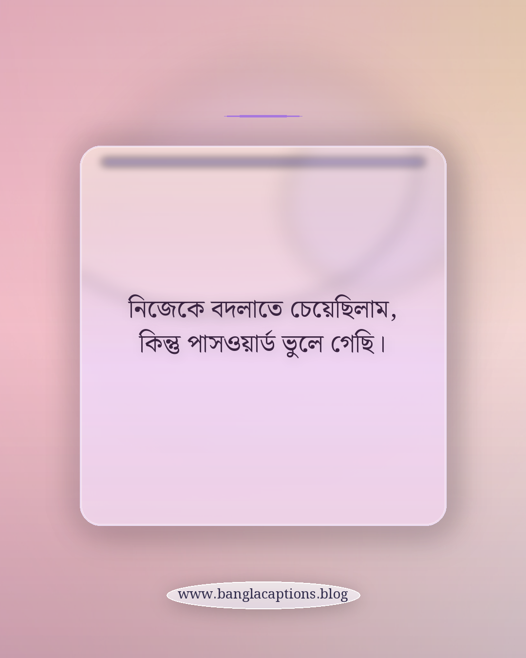 নিজেকে বদলাতে চেয়েছিলাম, কিন্তু পাসওয়ার্ড ভুলে গেছি। - সেরা হাসির ফানি স্ট্যাটাস (সবার জন্য সেরা বাছাই)