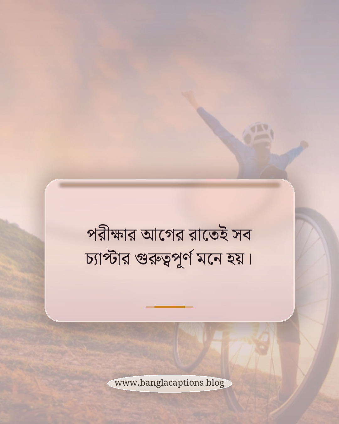 পরীক্ষার আগের রাতেই সব চ্যাপ্টার গুরুত্বপূর্ণ মনে হয়। - স্টুডেন্ট লাইফ নিয়ে হাসির স্ট্যাটাস